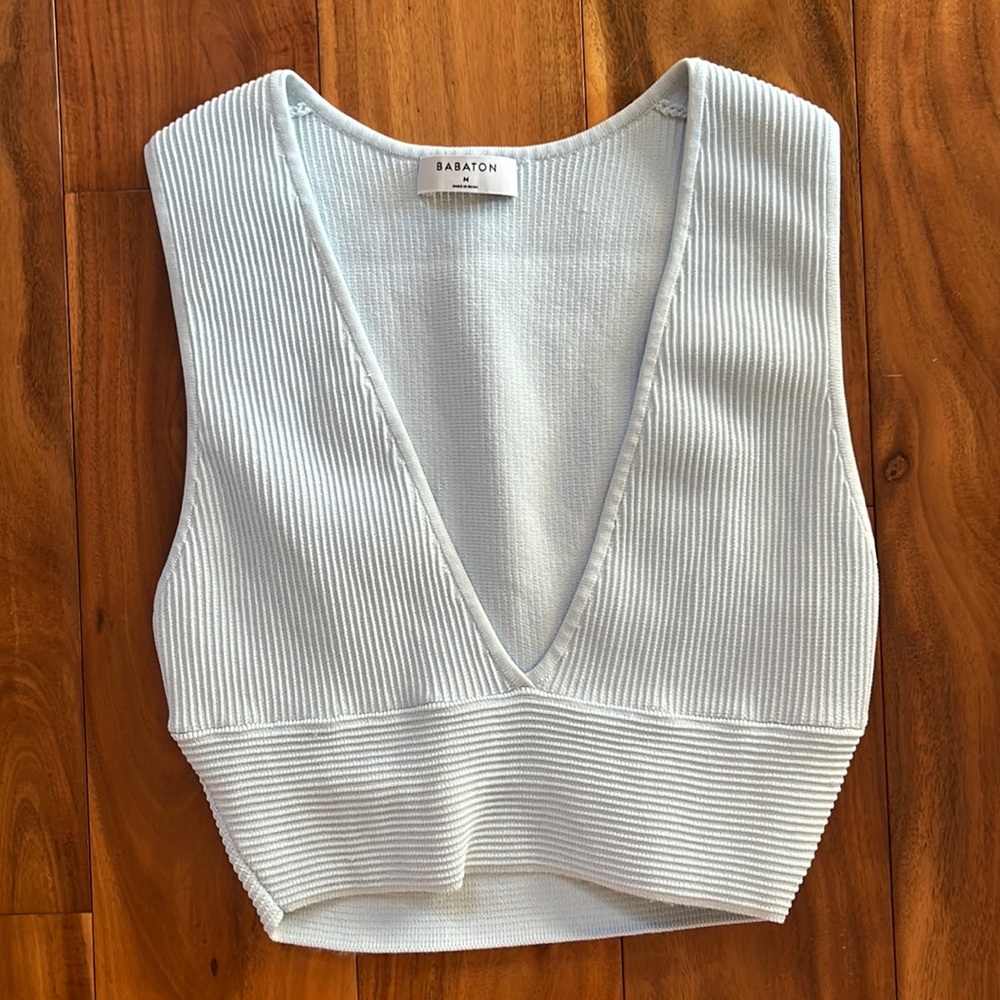 Aritzia Babaton sculpt knit tank